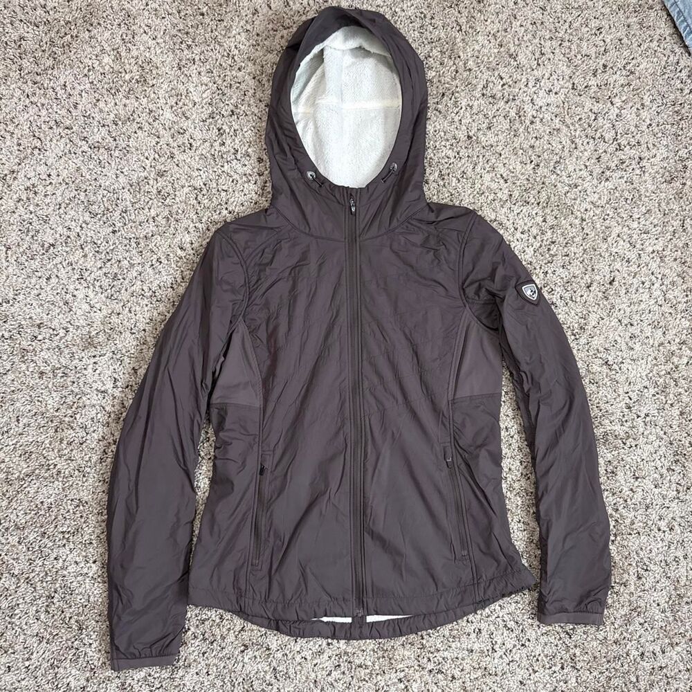 Kuhl Women's Brown and Grey Hoodie